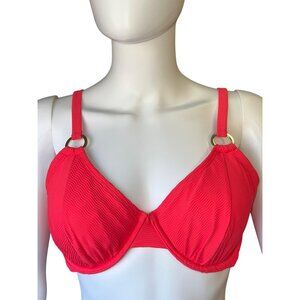 Shade & Shore Red Bikini Top